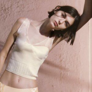 ⚡️ Zara Combination Knit Top M